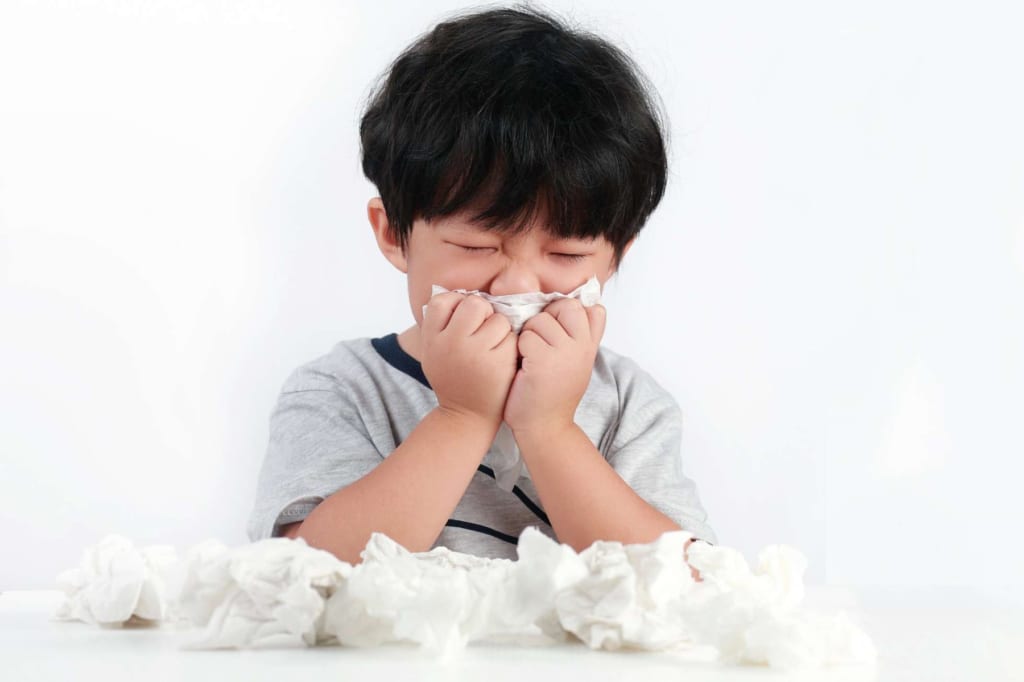 Hướng dẫn chăm sóc trẻ bị viêm mũi họng