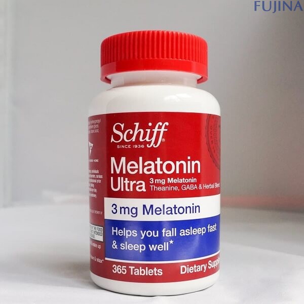 schiff melatonin ultra 3mg trị mất ngủ
