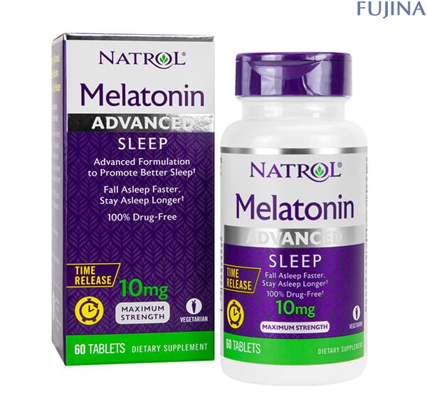 thuốc trị mất ngủ natrol melatonin của mỹ