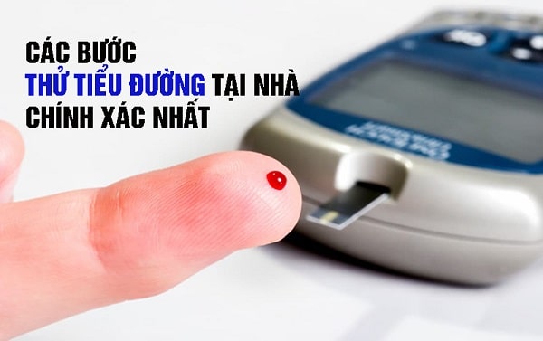 Cách thử tiểu đường tại nhà bằng máy đo đường huyết